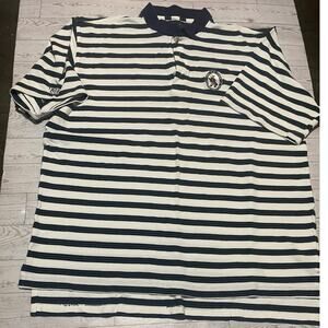 Vintage Izod Club 1999 U.S. Open Pinehurst No. 2 Men’s XL Polo Shirt – Striped